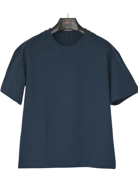 Navy Blue Oversize Unisex T-shirt | Oversize T-shirt for men and women