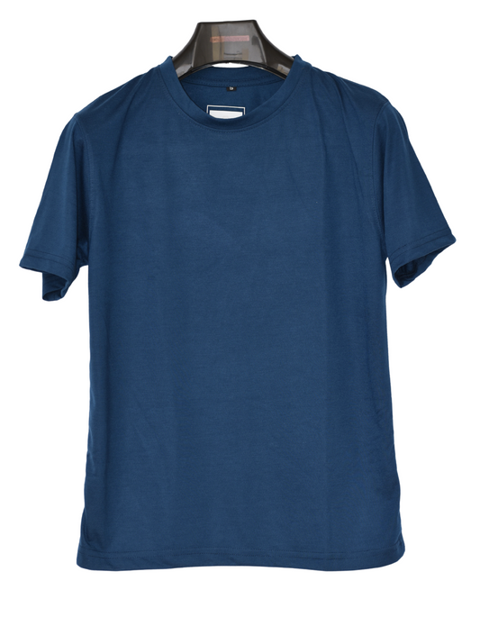 Navy Blue Regular fit T-shirt For Men | T-shirt for Men's