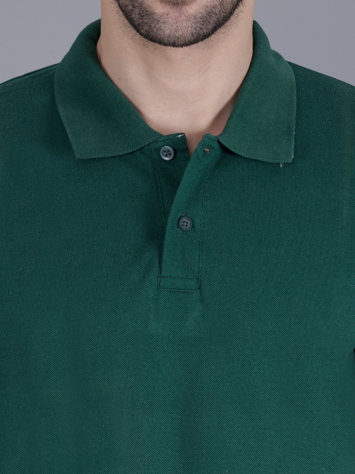 Green Polo T-shirt For Men