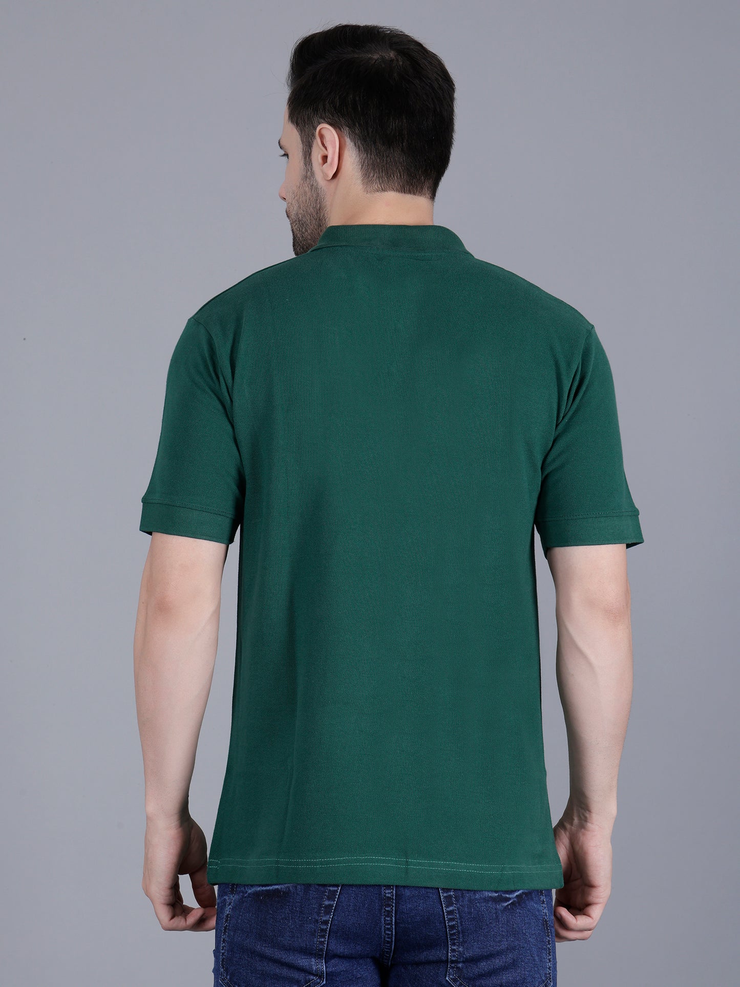 Green Polo T-shirt For Men