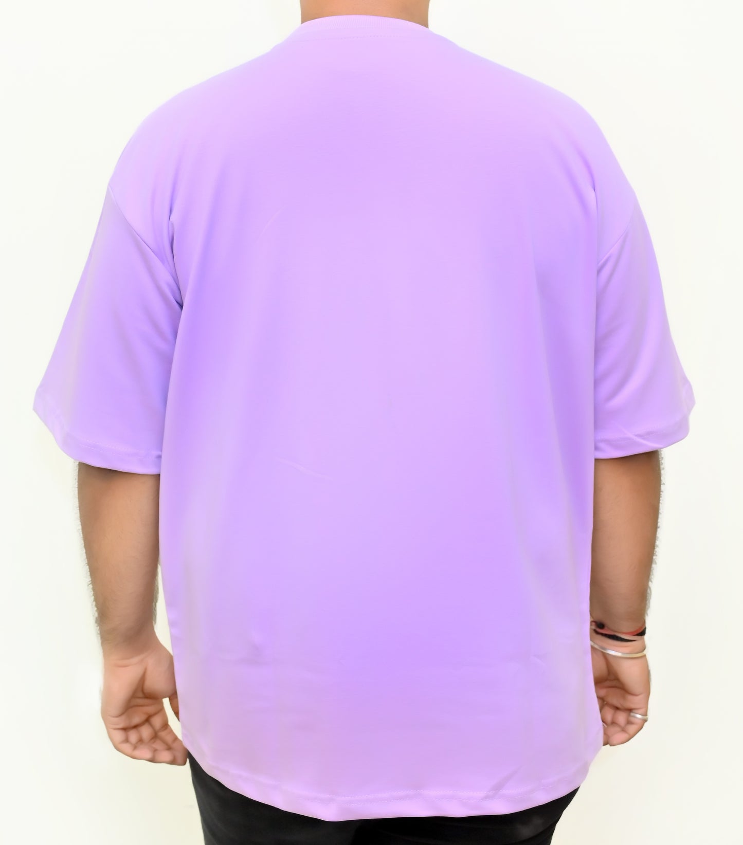 Lavender Unisex Printed Oversize T-shirt | Printed Oversized T-shirt